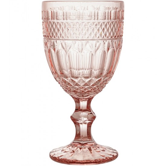 Jogo 6 Taças 345ml Brand Rosa Cristal Ecológico